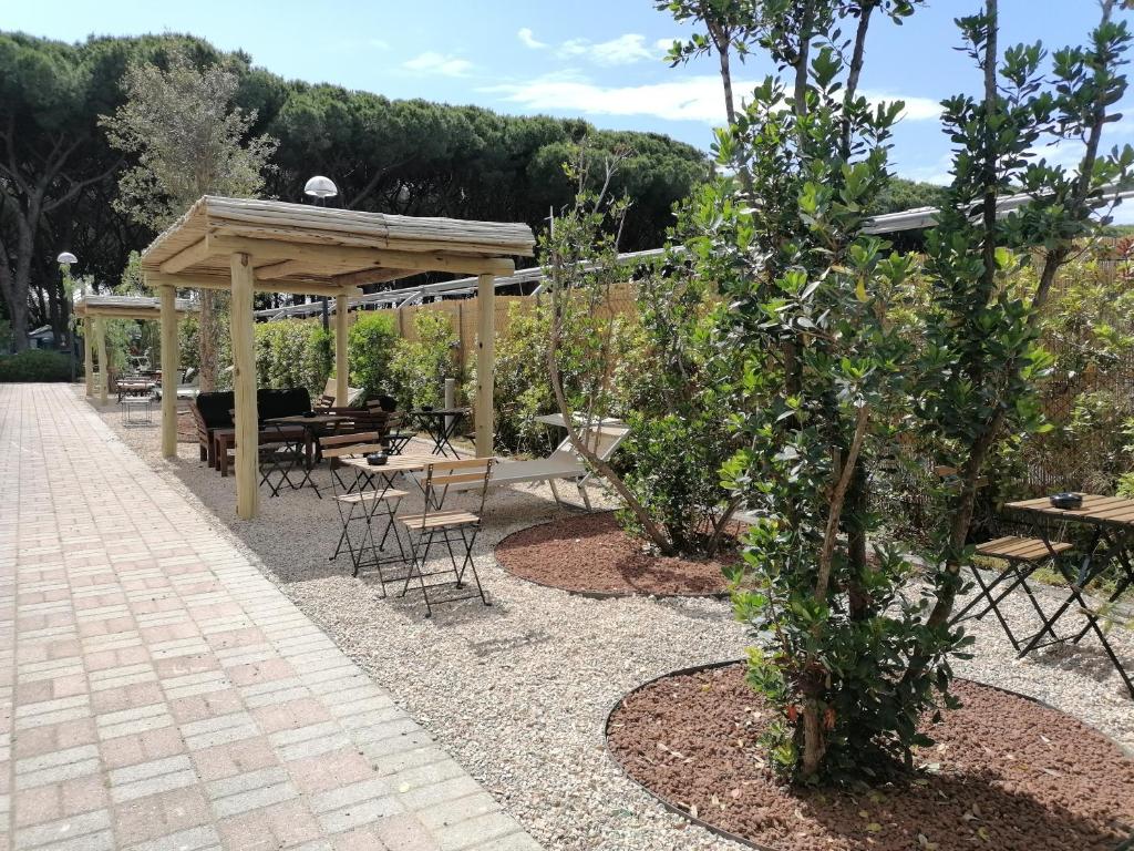 Zahrada ubytování Hotel Le Palme