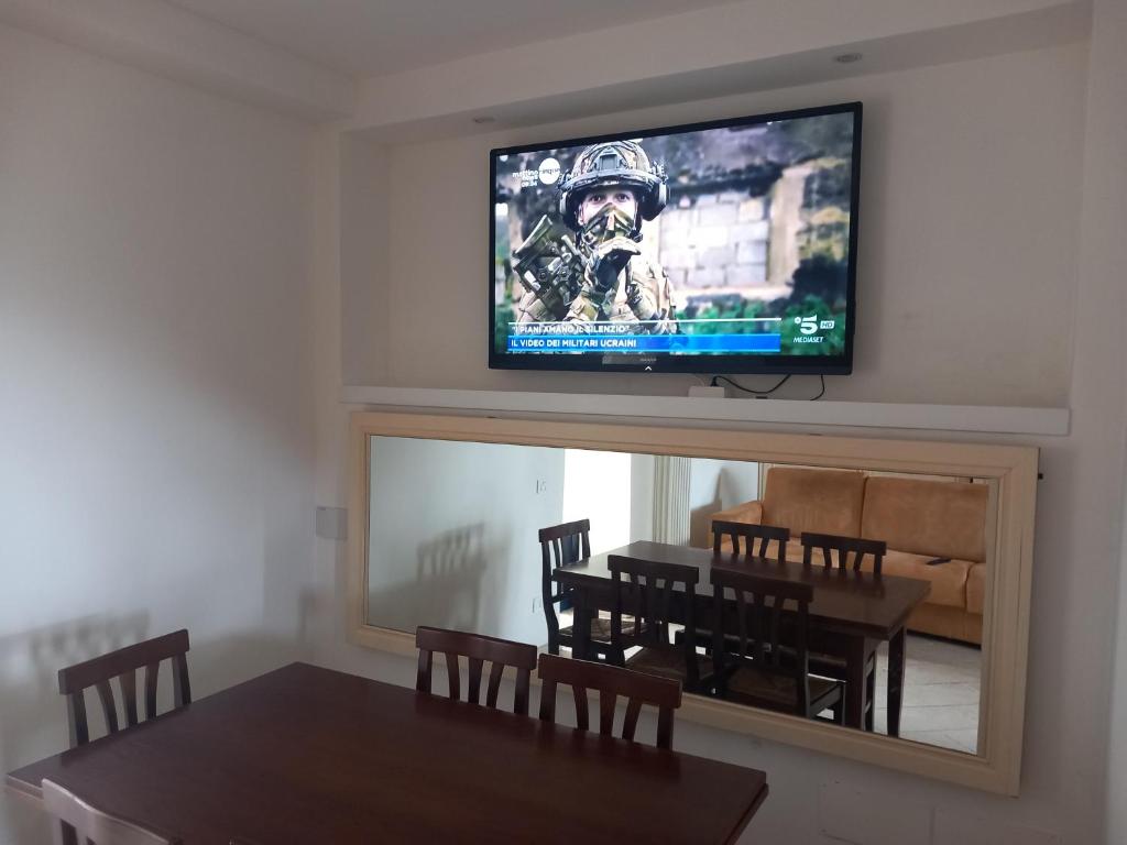 TV a/nebo společenská místnost v ubytování MY HOME