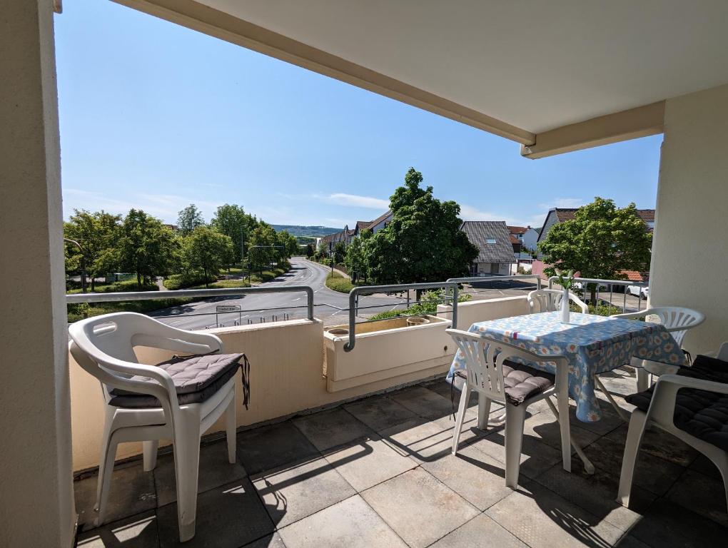 Balkón nebo terasa v ubytování Feldberg Appartement