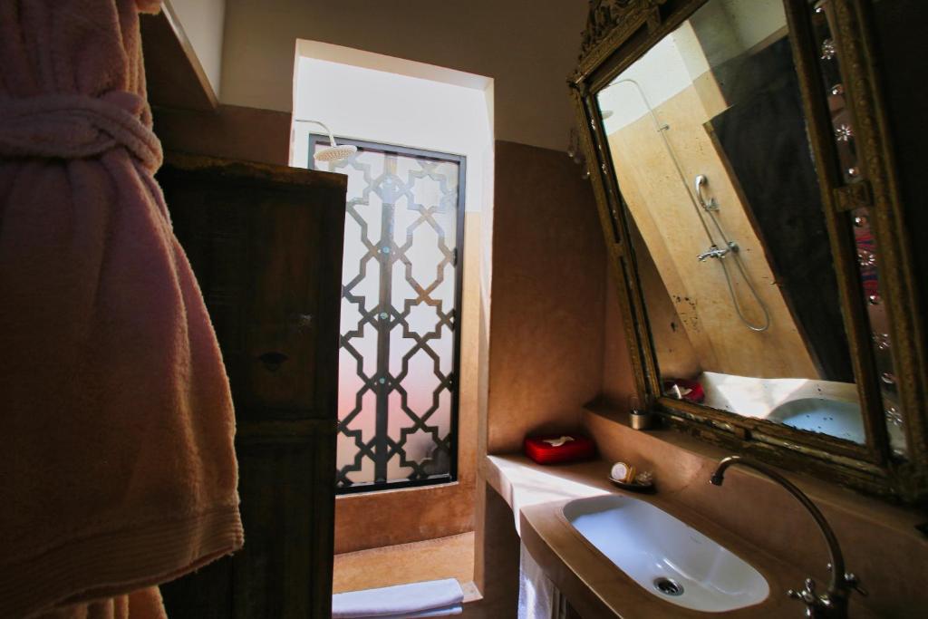 Koupelna v ubytování Riad du Ciel Marrakech