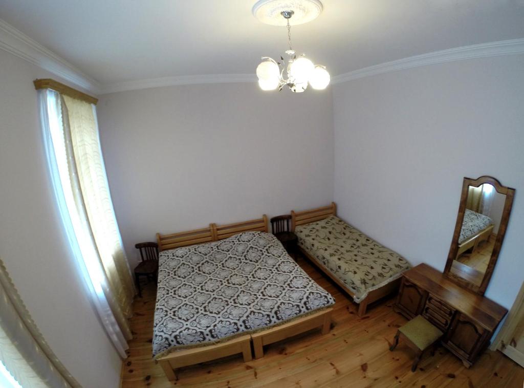 Letto o letti in una camera di Guesthouse Lenjeri
