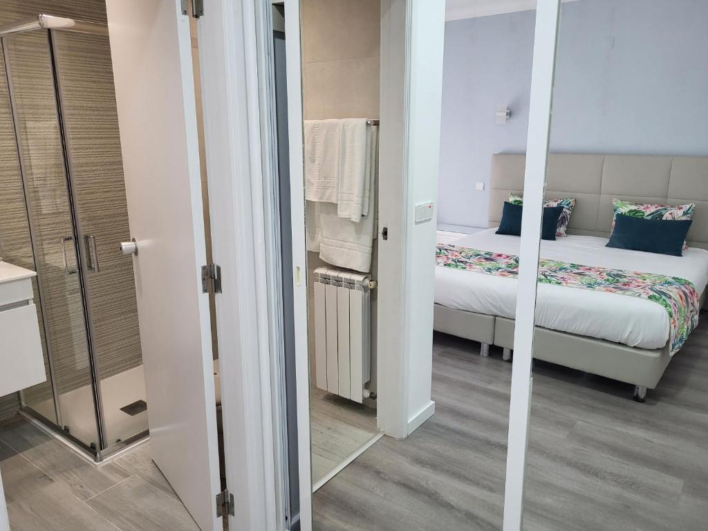 Um banheiro em Hotel Ancora Mar