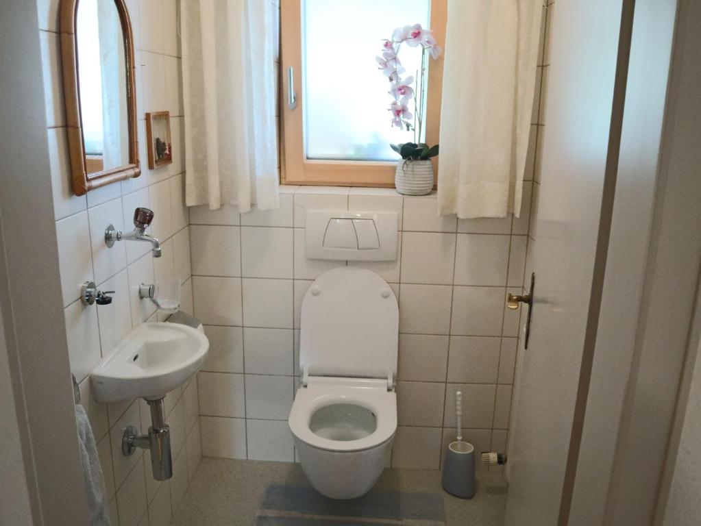 Un baño de Ferienwohnung am Rhein