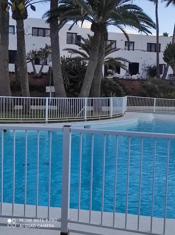 Bazén v ubytování Alojamientos Playa Centro Corralejo 13 nebo v jeho okolí