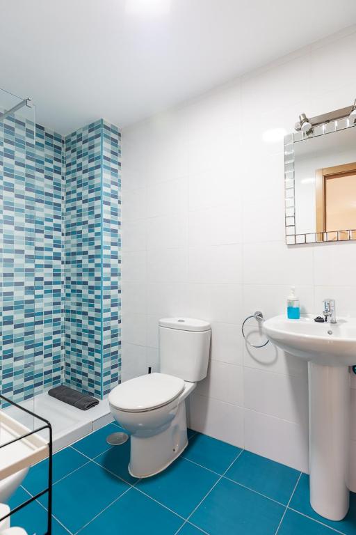 Kúpeľňa v ubytovaní Teatro Suites Málaga CITY FLAT