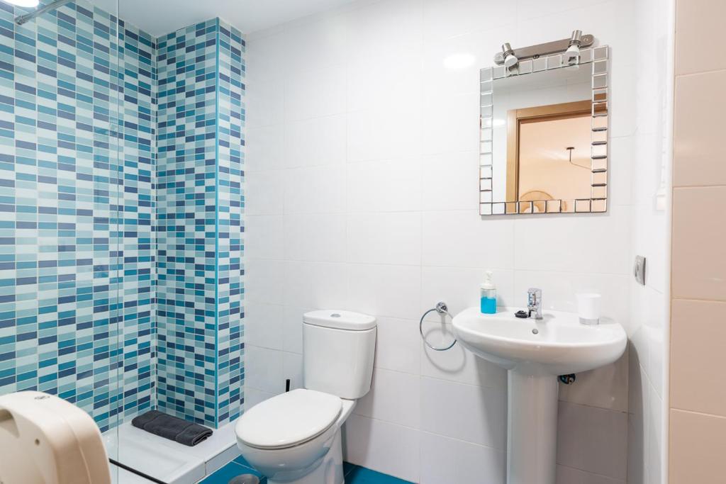 Kúpeľňa v ubytovaní Teatro Suites Málaga CITY FLAT