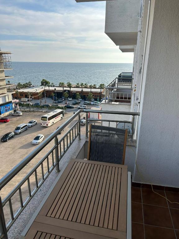 Balkón nebo terasa v ubytování Apartament Raci