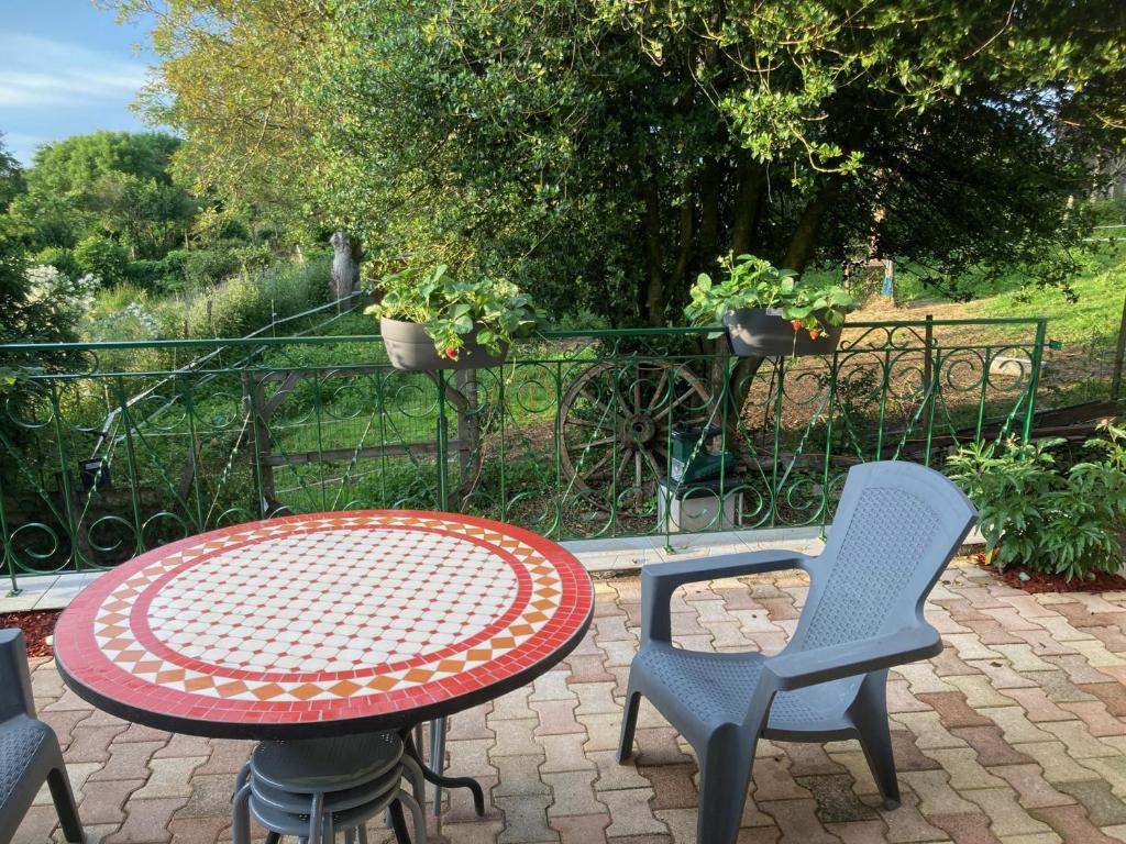 Vonkajšia záhrada v ubytovaní L'Escapade de JOS , chambres et table d'hôte