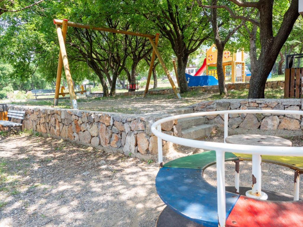 Zahrada ubytování Luxury Mobile home Zuzu Klenovica