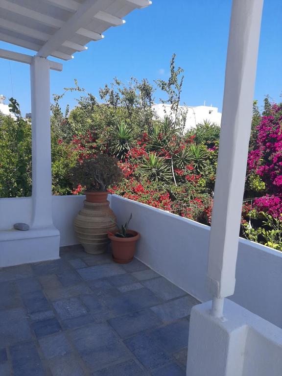 Balkón alebo terasa v ubytovaní Sole Mykonos