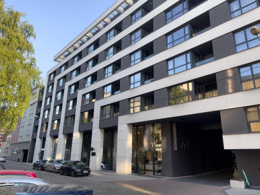 Budova, v ktorej sa apartmán nachádza