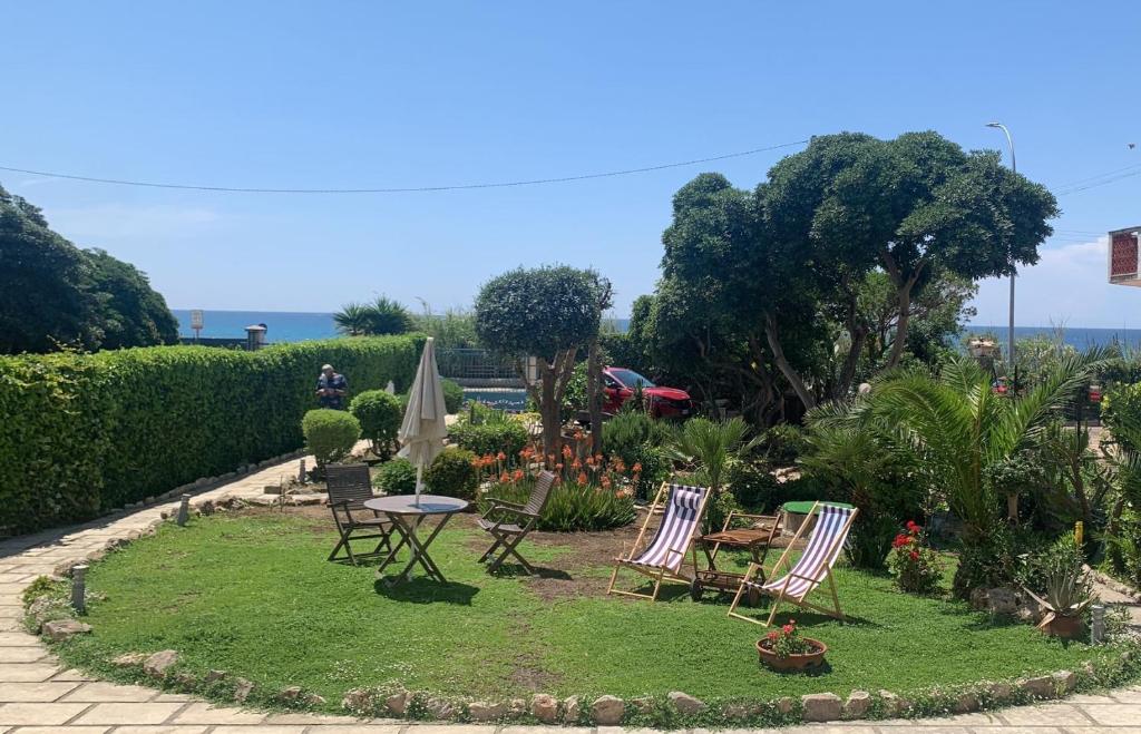 Zahrada ubytování B&B Villa Dongiovanni