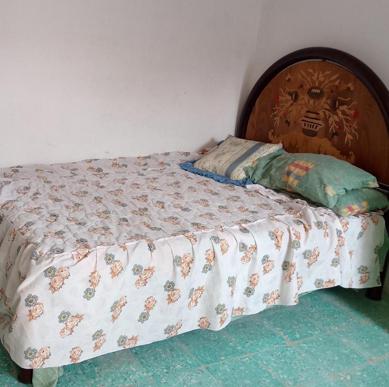 En eller flere senge i et værelse på Barrio de Santiago Tixtla