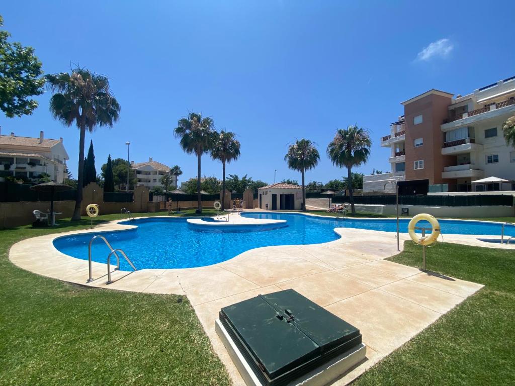 Bazén v ubytování Big Terrace Benalmadena nebo v jeho okolí