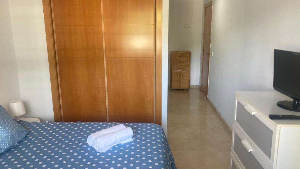 TV a/nebo společenská místnost v ubytování Big Terrace Benalmadena