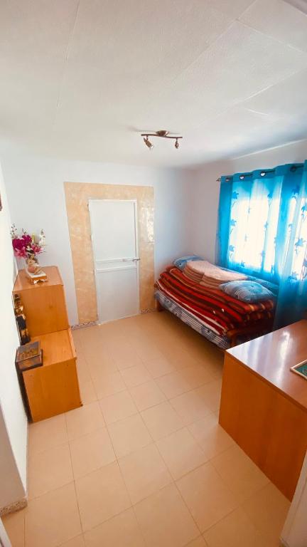 Postel nebo postele na pokoji v ubytování Casa Rural Inés cerca del Caminito del Rey
