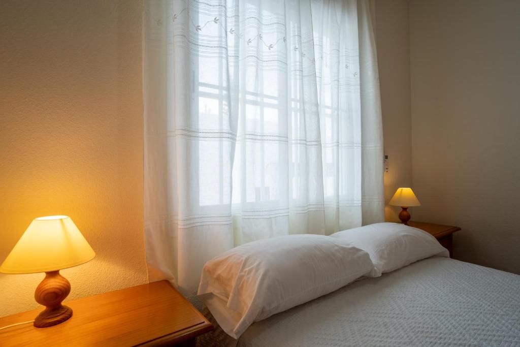 Postel nebo postele na pokoji v ubytování Casa San José