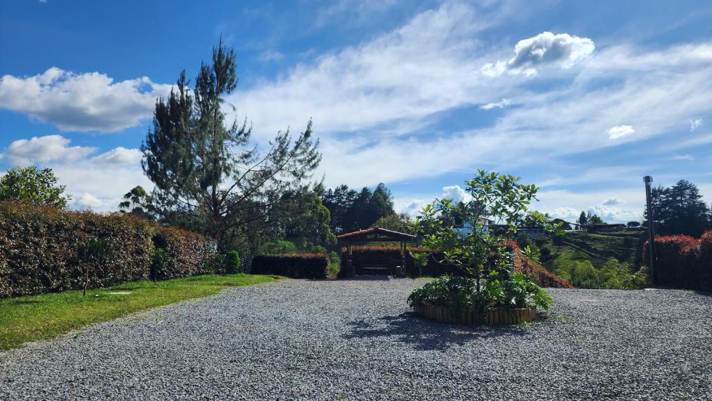 Zahrada ubytování Cumbres Luxury Glamping