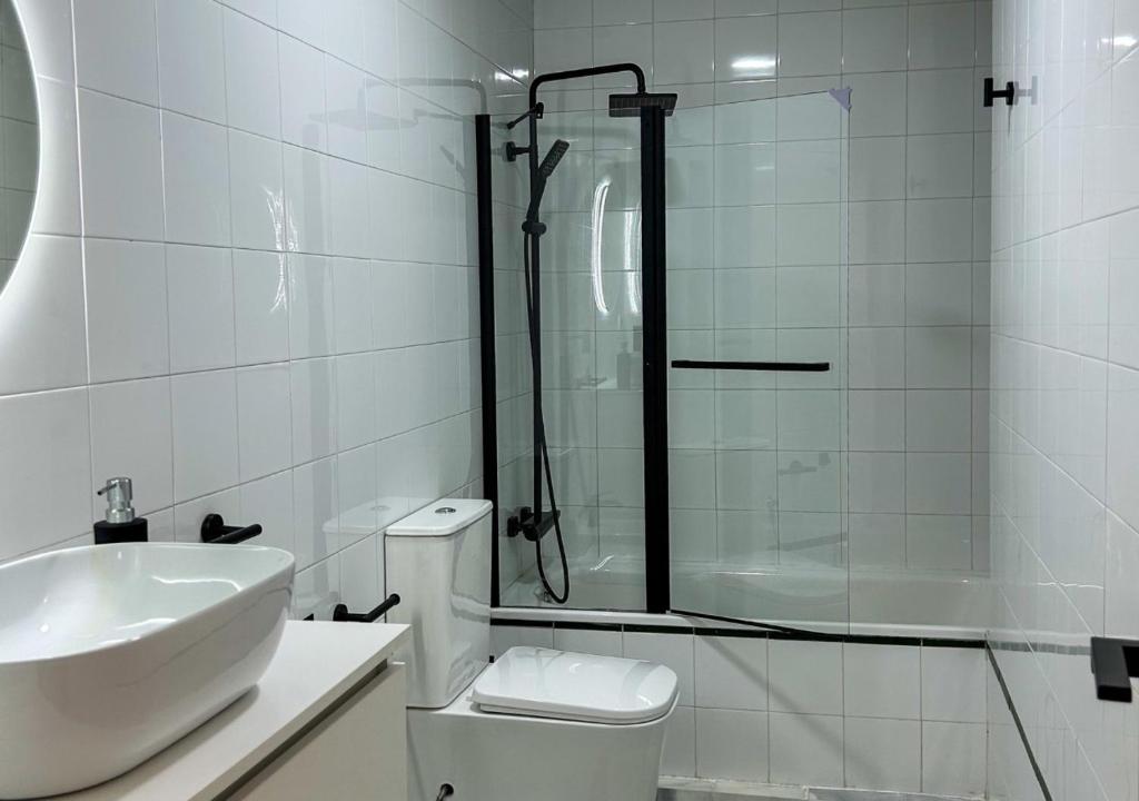 Kúpeľňa v ubytovaní Apartamento Centro Cabildo Antiguo Convento