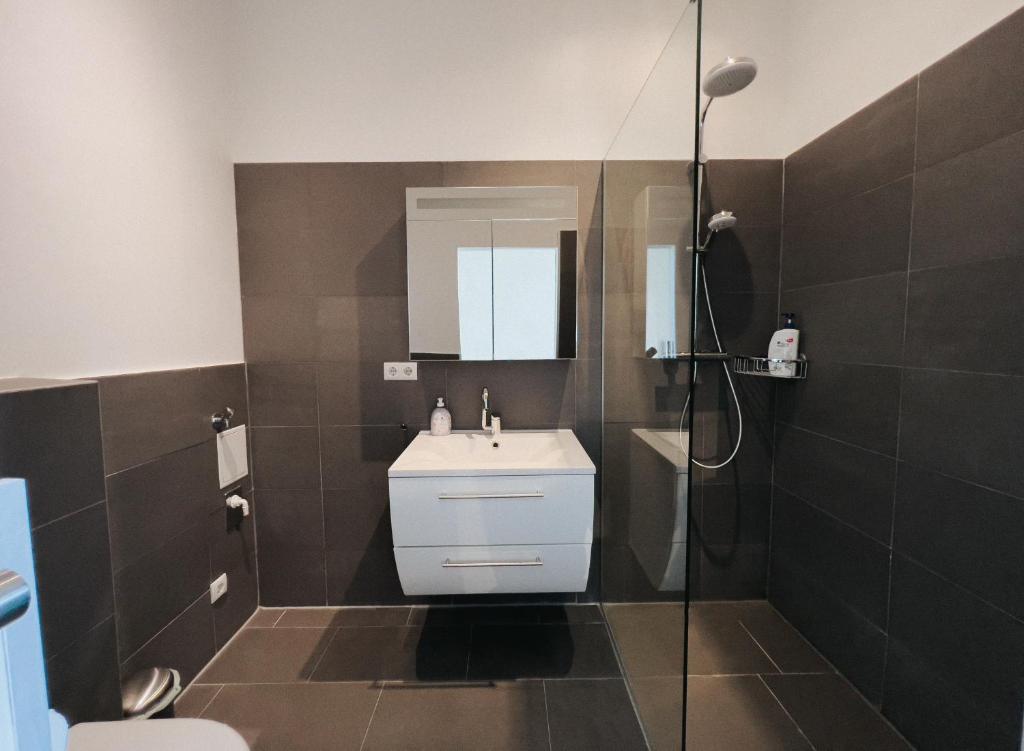 Kúpeľňa v ubytovaní KH Apartments Universitaet