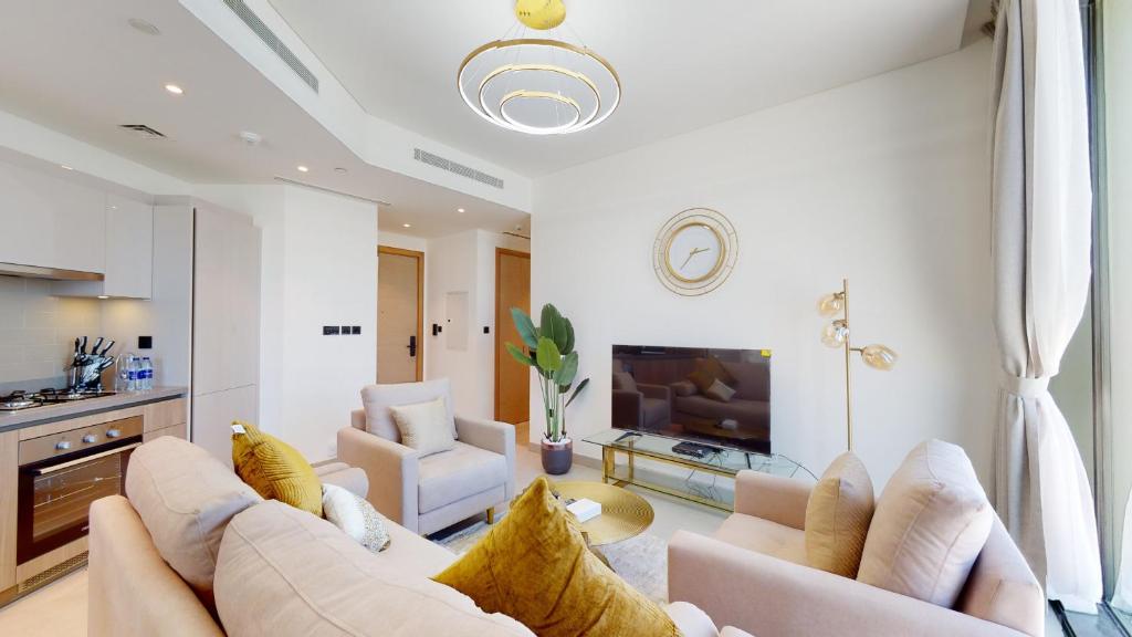 迪拜Primestay - Sobha Waves 2BR in Sobha Hartland的相册照片