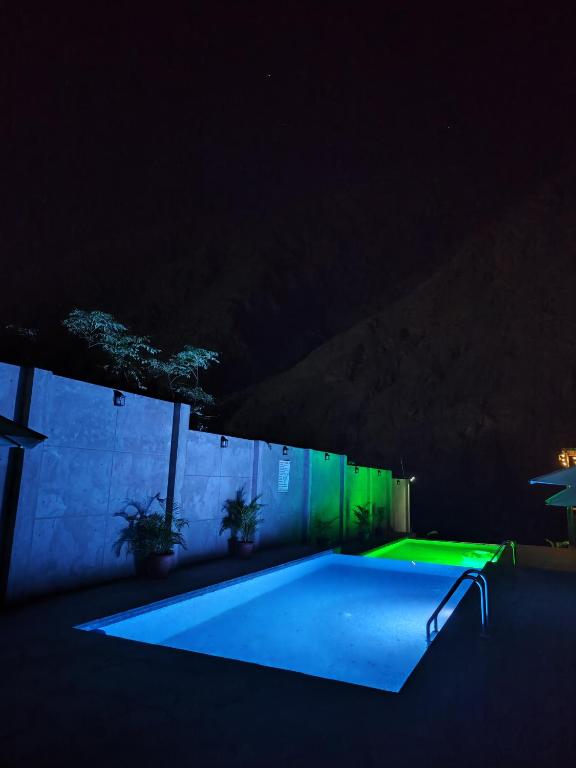 Bazén v ubytování Jalara Lunahuaná Hotel nebo v jeho okolí