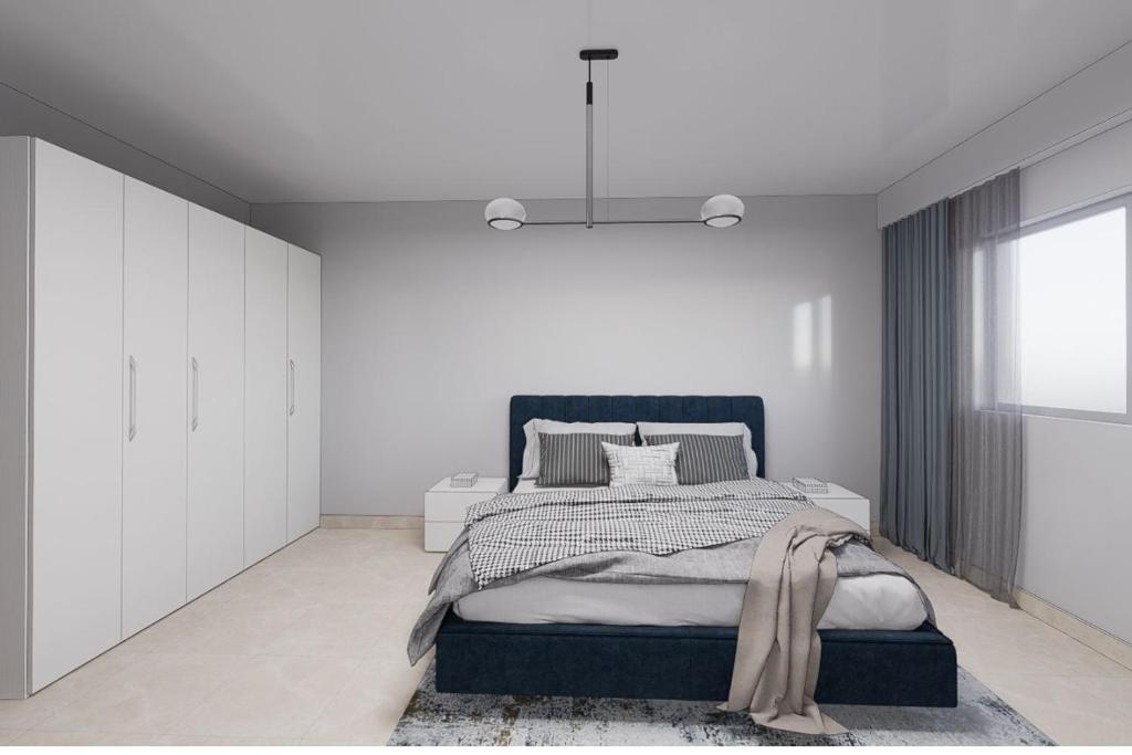 Postel nebo postele na pokoji v ubytování Split Rooftop Suites