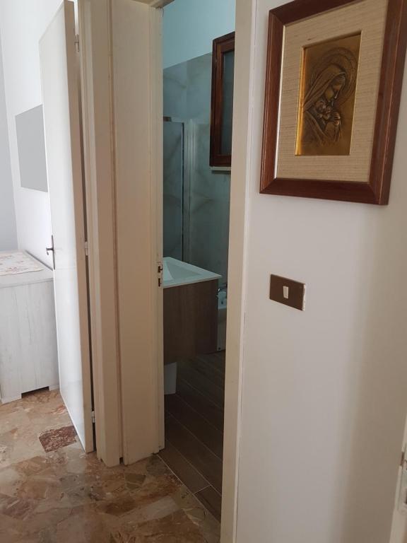 Koupelna v ubytování casa al mare kalispera