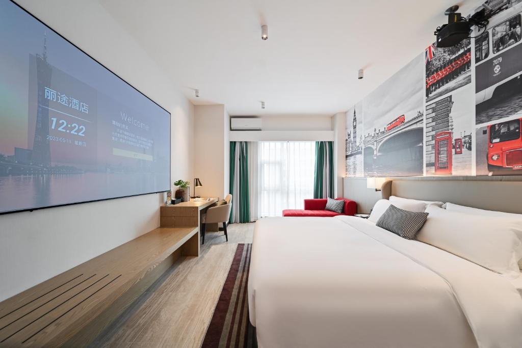 Livetour Hotel Luogang Science City Guangzhou - Luxe Tweepersoonskamer Met Cinema