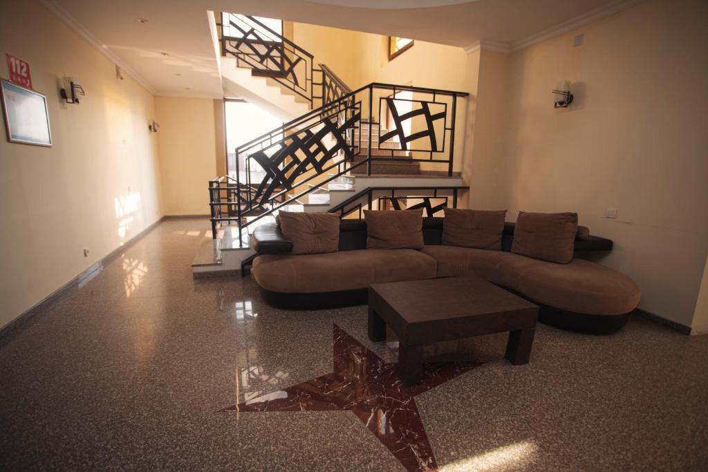 Χώρος καθιστικού στο Hotel Irise