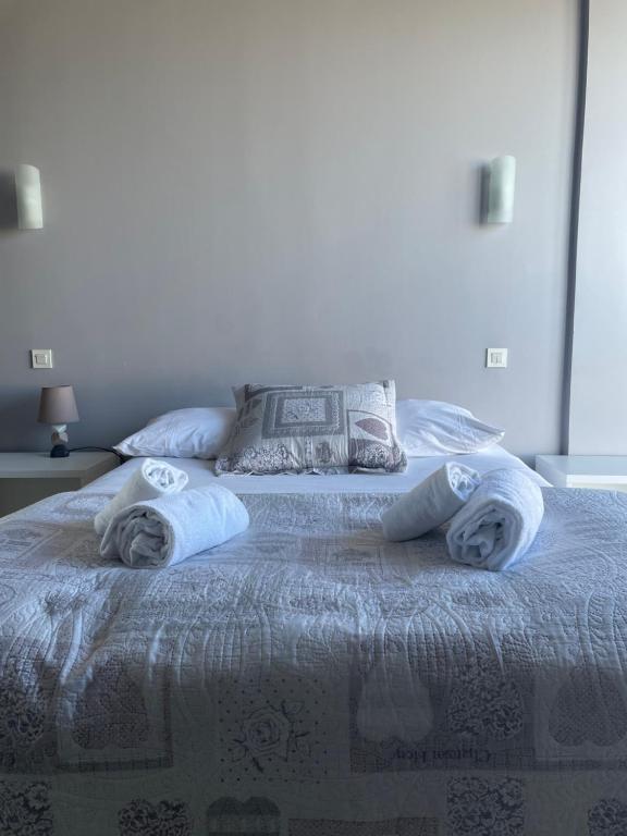 Postel nebo postele na pokoji v ubytování Hotel La Clé