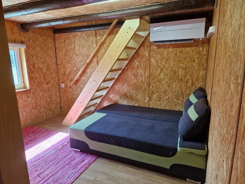 Postel nebo postele na pokoji v ubytování Paju Majutus!