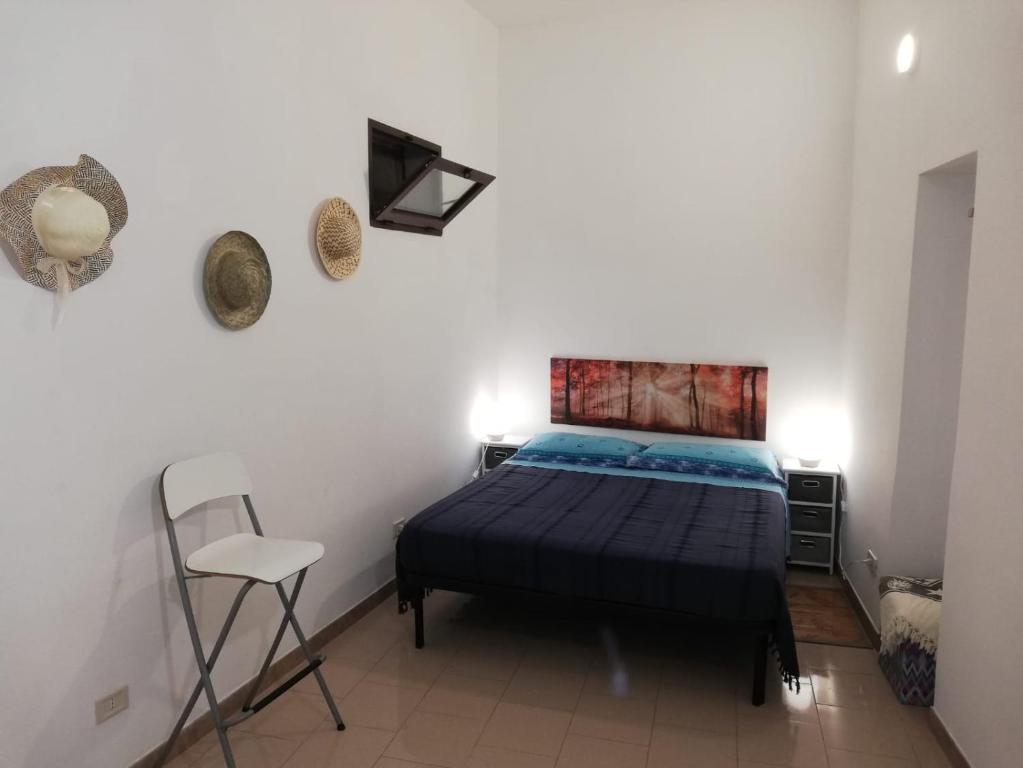 Posteľ alebo postele v izbe v ubytovaní Ciao b&b