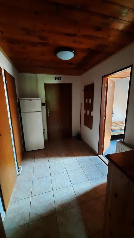 Kuchyň nebo kuchyňský kout v ubytování Penzion U Statku