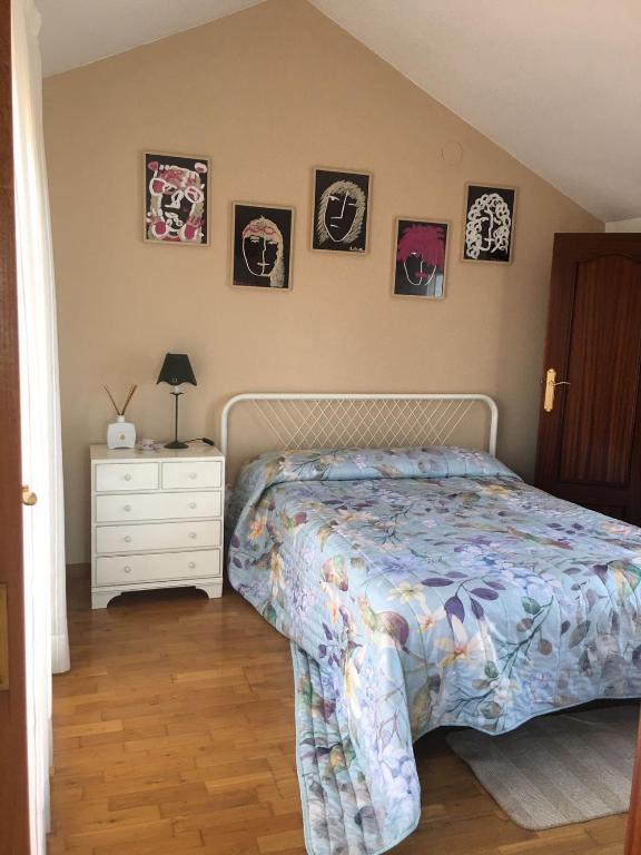 Postel nebo postele na pokoji v ubytování Casa de Aurora