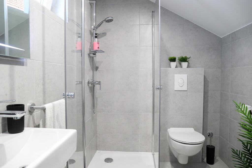 Kúpeľňa v ubytovaní Imperium Rooms Zagreb Airport