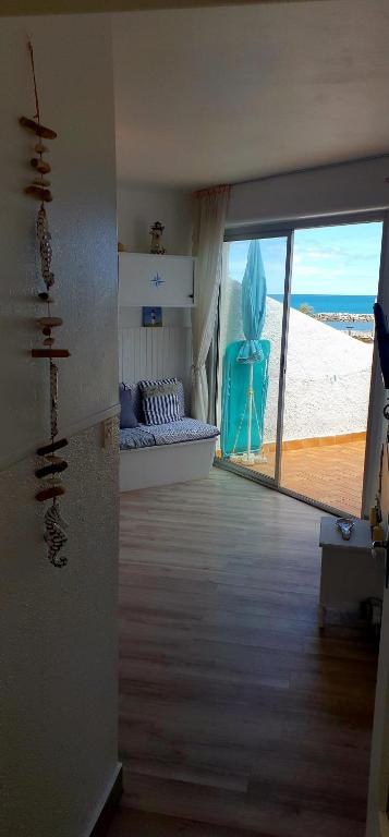 Posteľ alebo postele v izbe v ubytovaní À 2 pas de la plage