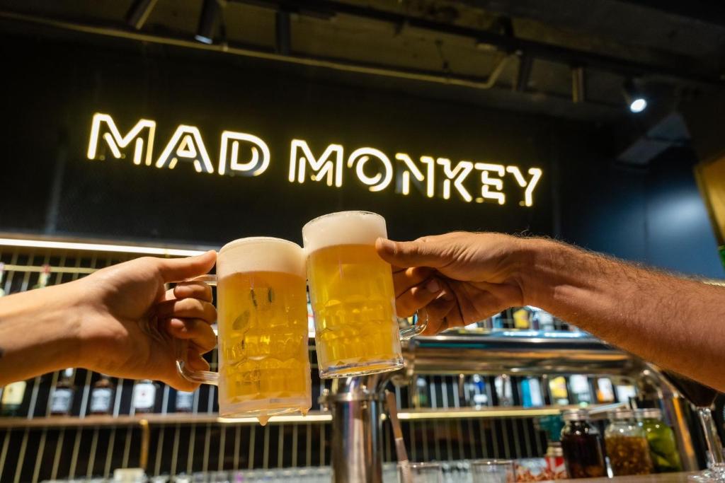 Nápoje v ubytování Mad Monkey Hanoi Hostel