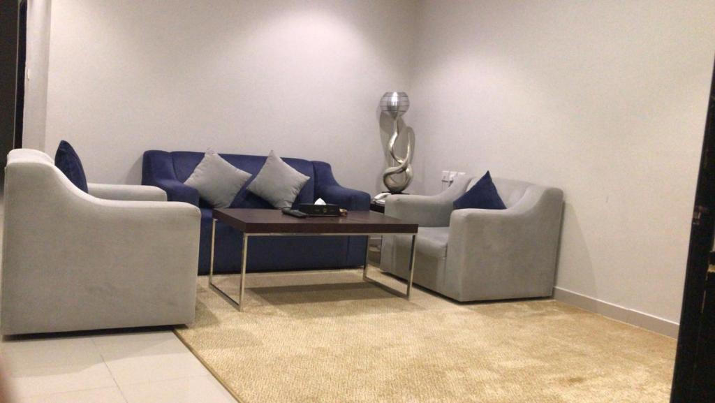 Posezení v ubytování رؤوم ان للشقق الفندقية-Raoum Inn Hotel Apartments