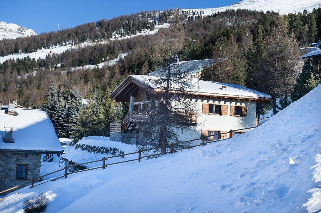 Chalet Elena v zime