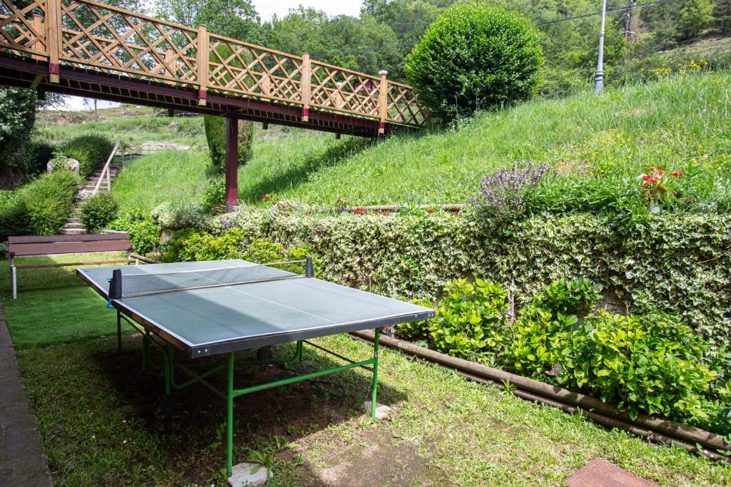Stolní tenis v ubytování L'Adó nebo okolí
