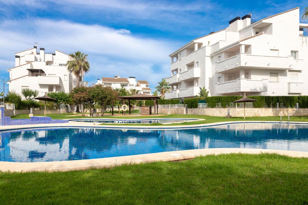 Πισίνα στο ή κοντά στο Cosy Flat Denia Beach