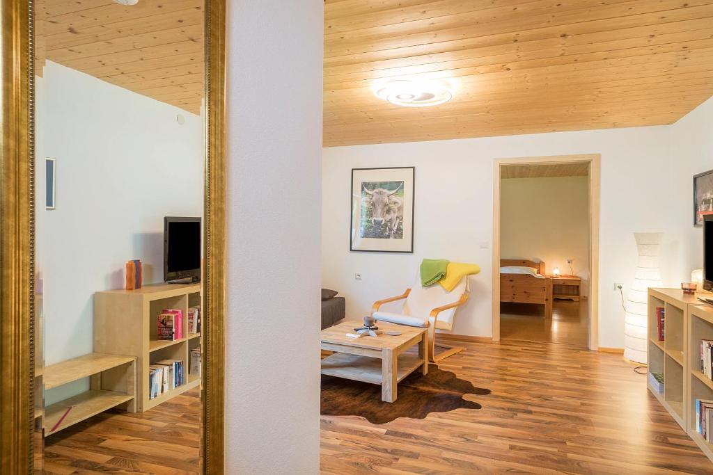 TV a/nebo společenská místnost v ubytování Tobelbach