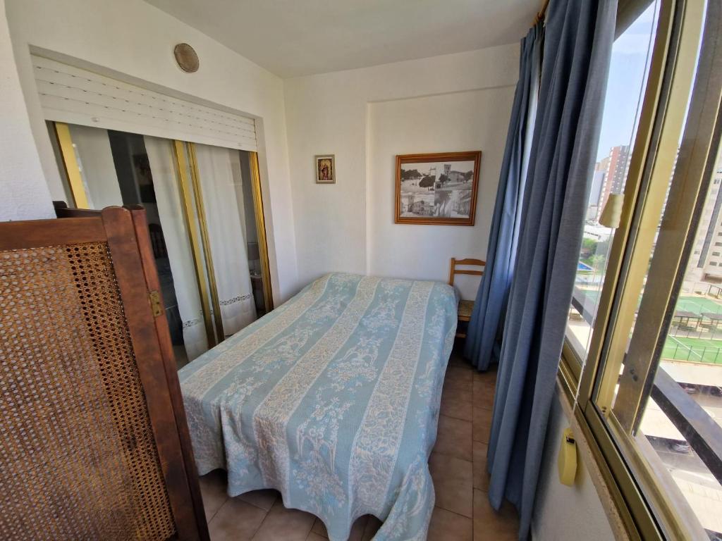 Posteľ alebo postele v izbe v ubytovaní Estoril Benidorm