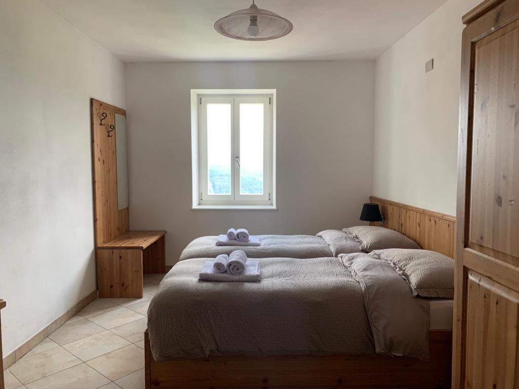 Agritur Maso Forcola - Sala Dupla Ou Dupla Com Vista Para A Montanha