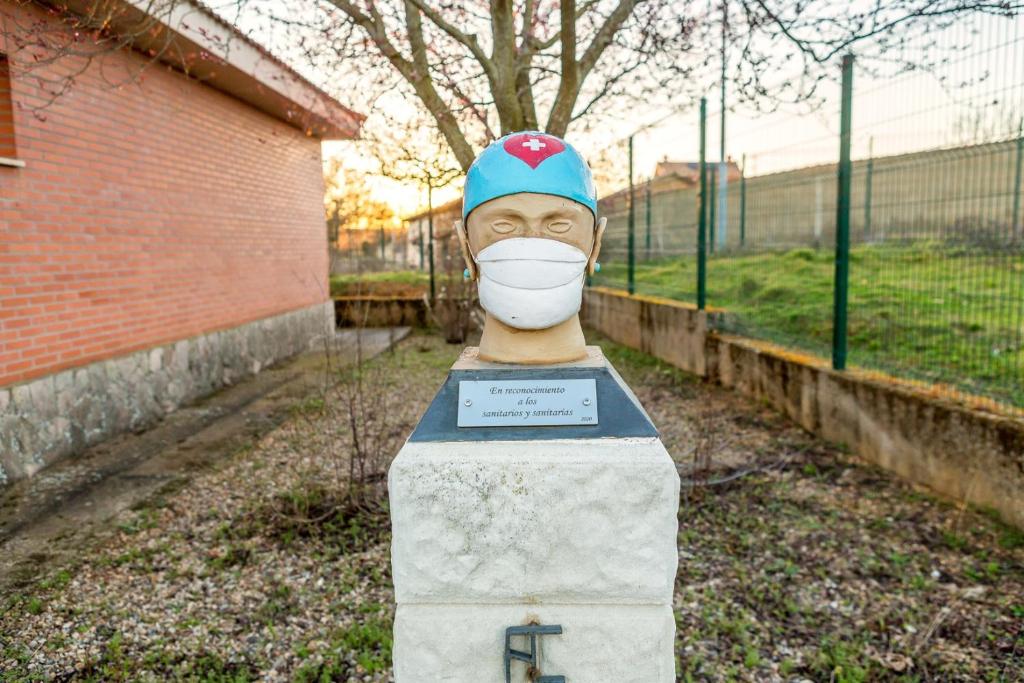 Vonkajšia záhrada v ubytovaní Remedios de Luna