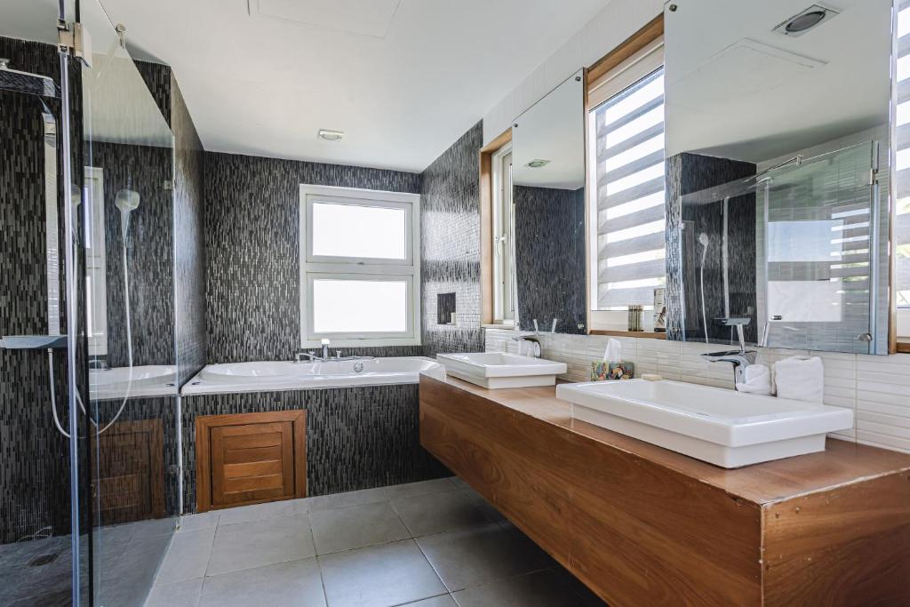 Koupelna v ubytování Ultravioleta Boutique Residences