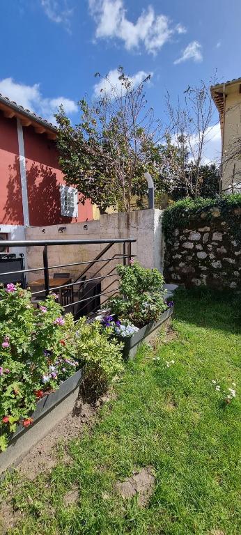 Zahrada ubytování Apartamentos Les Texuques