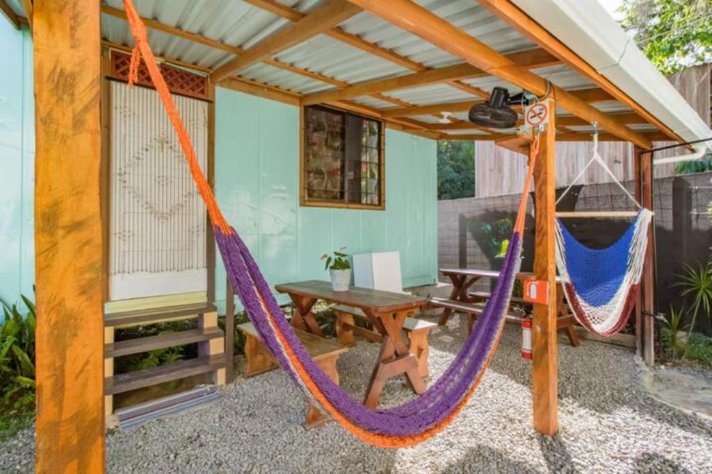 Zahrada ubytování Container House Cahuita