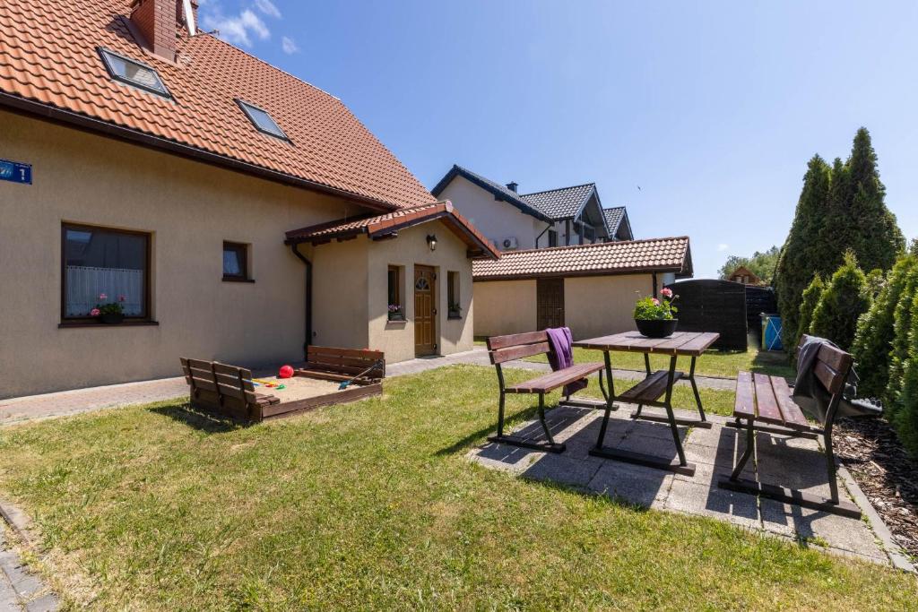 Zahrada ubytování Pokoje gościnne Beata (Niska1)